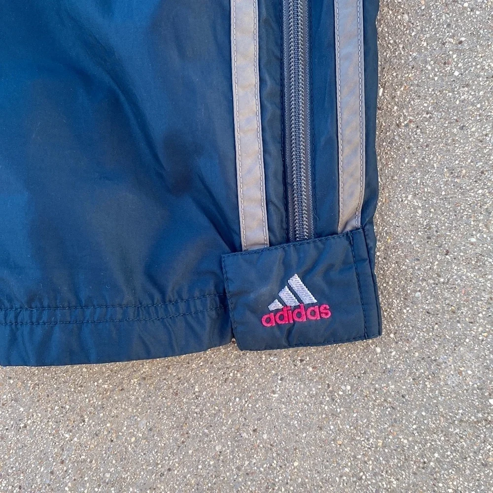 🍍 Vintage 90’s Adidas Windbreaker Full zip pants - Size XL🍍S-1